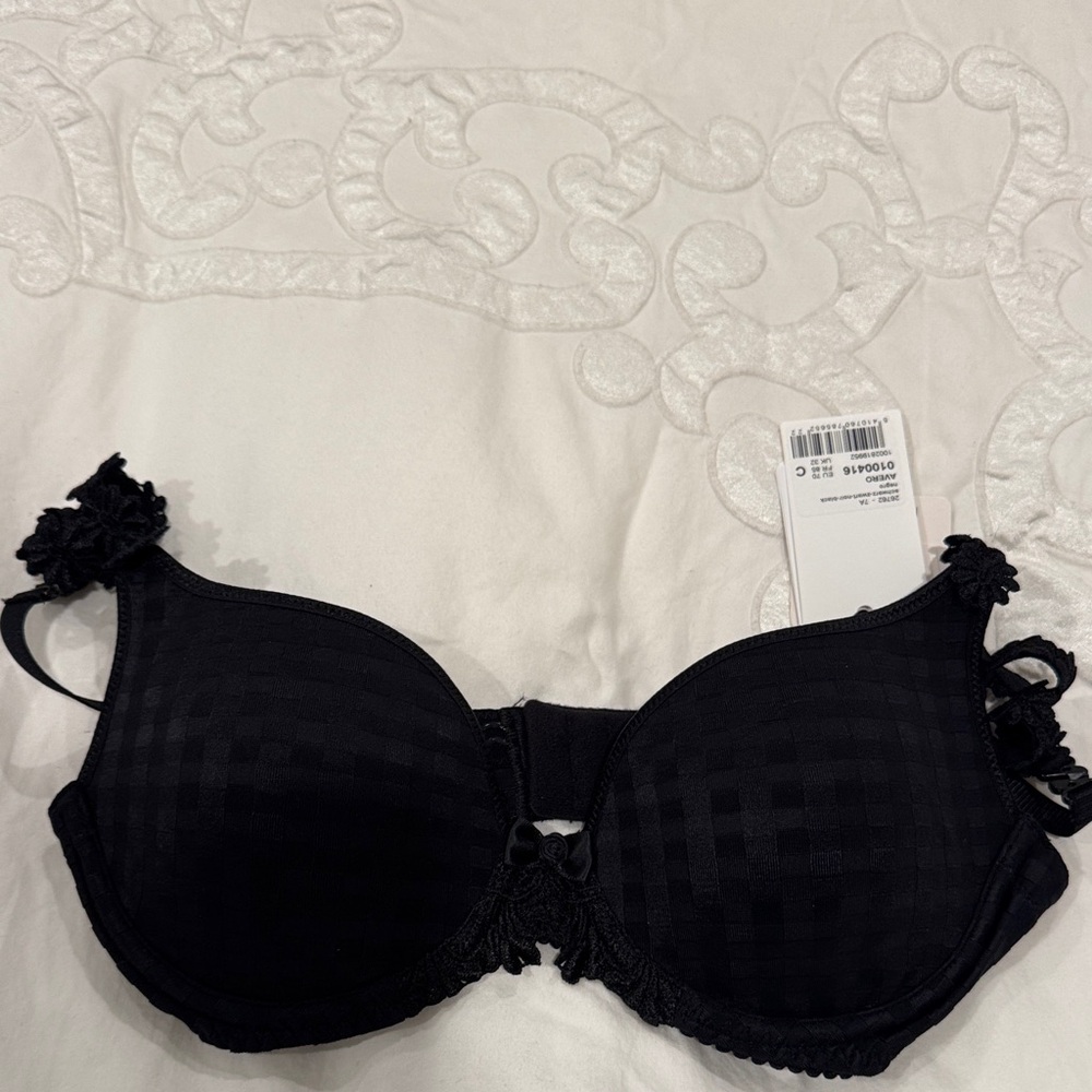 Elegant Black Lace Bra